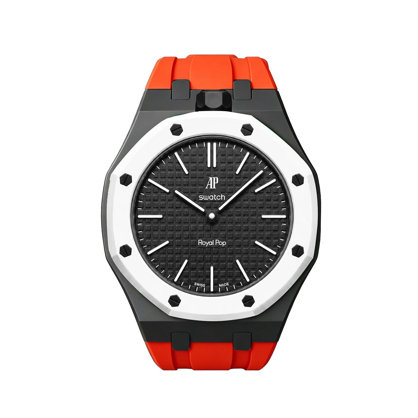 [Rosla]Royal Oak Pop Exclusive Bioceramic Case & Silicone Strap Mix Color