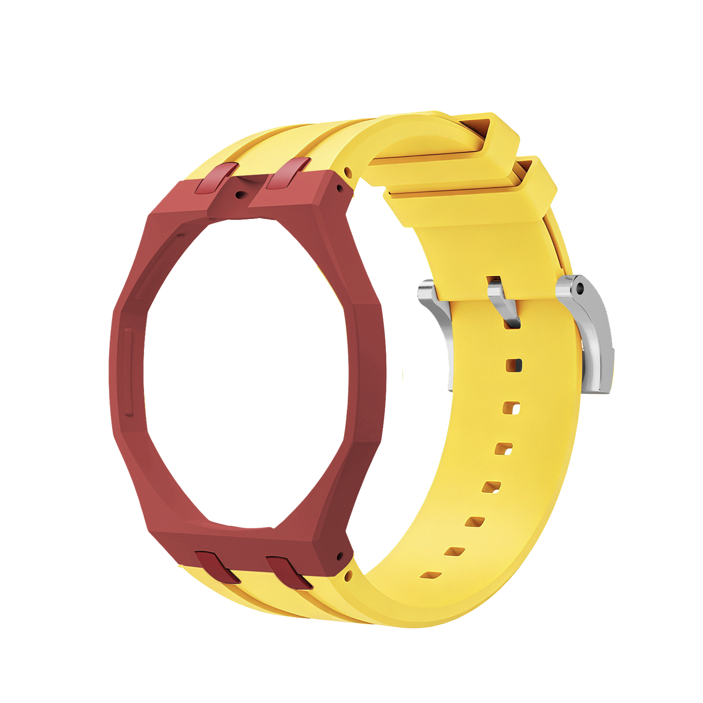 [Rosla]Royal Oak Pop Exclusive Bioceramic Case & Silicone Strap Mix Color