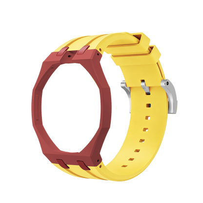 [Rosla]Royal Oak Pop Exclusive Bioceramic Case & Silicone Strap Mix Color