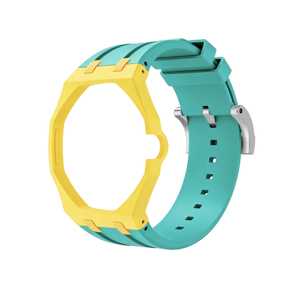 [Rosla]Royal Oak Pop Exclusive Bioceramic Case & Silicone Strap Mix Color