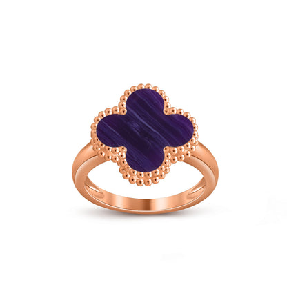 [Rosla]CLOVER RING ROSE GOLD COLLECTION