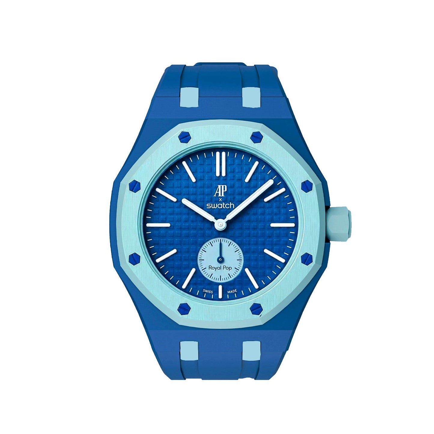 [Rosla]Royal Oak Pop Exclusive Bioceramic Case & Silicone Strap Mix Color