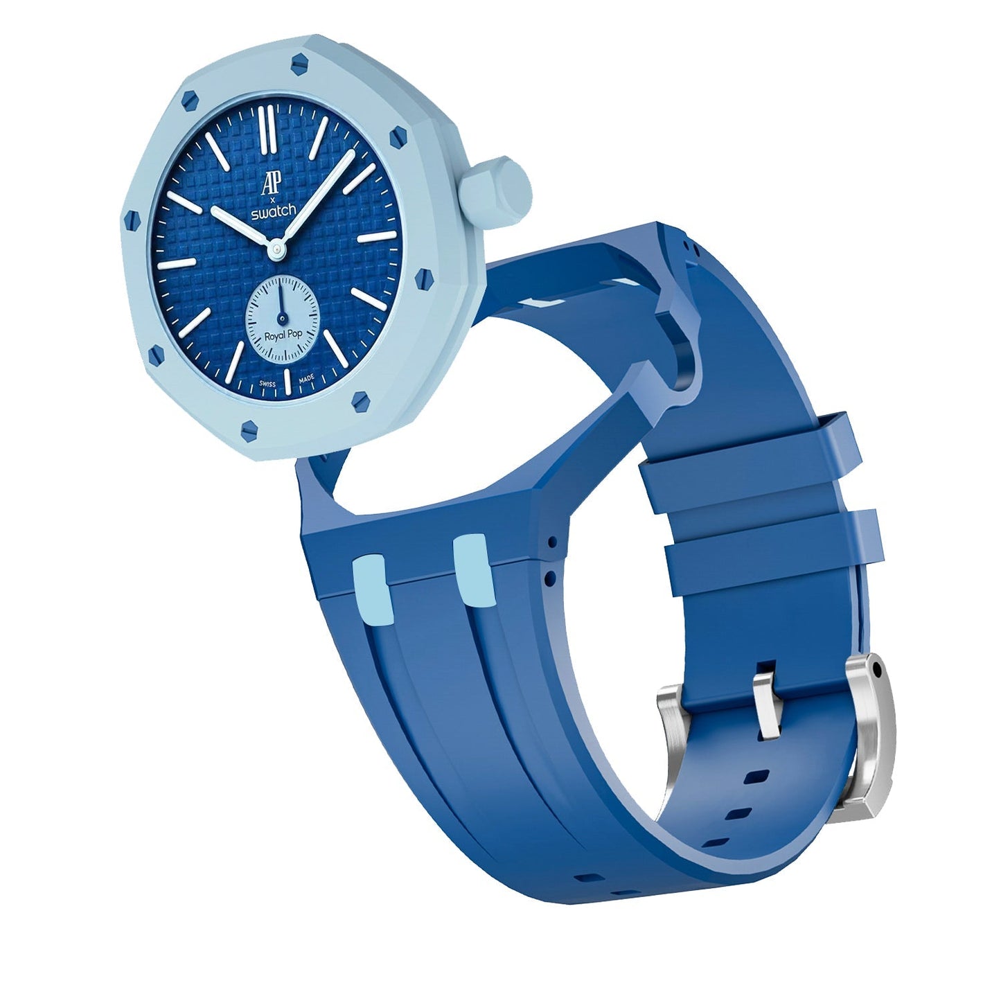 [Rosla]Royal Oak Pop Exclusive Bioceramic Case & Silicone Strap Mix Color