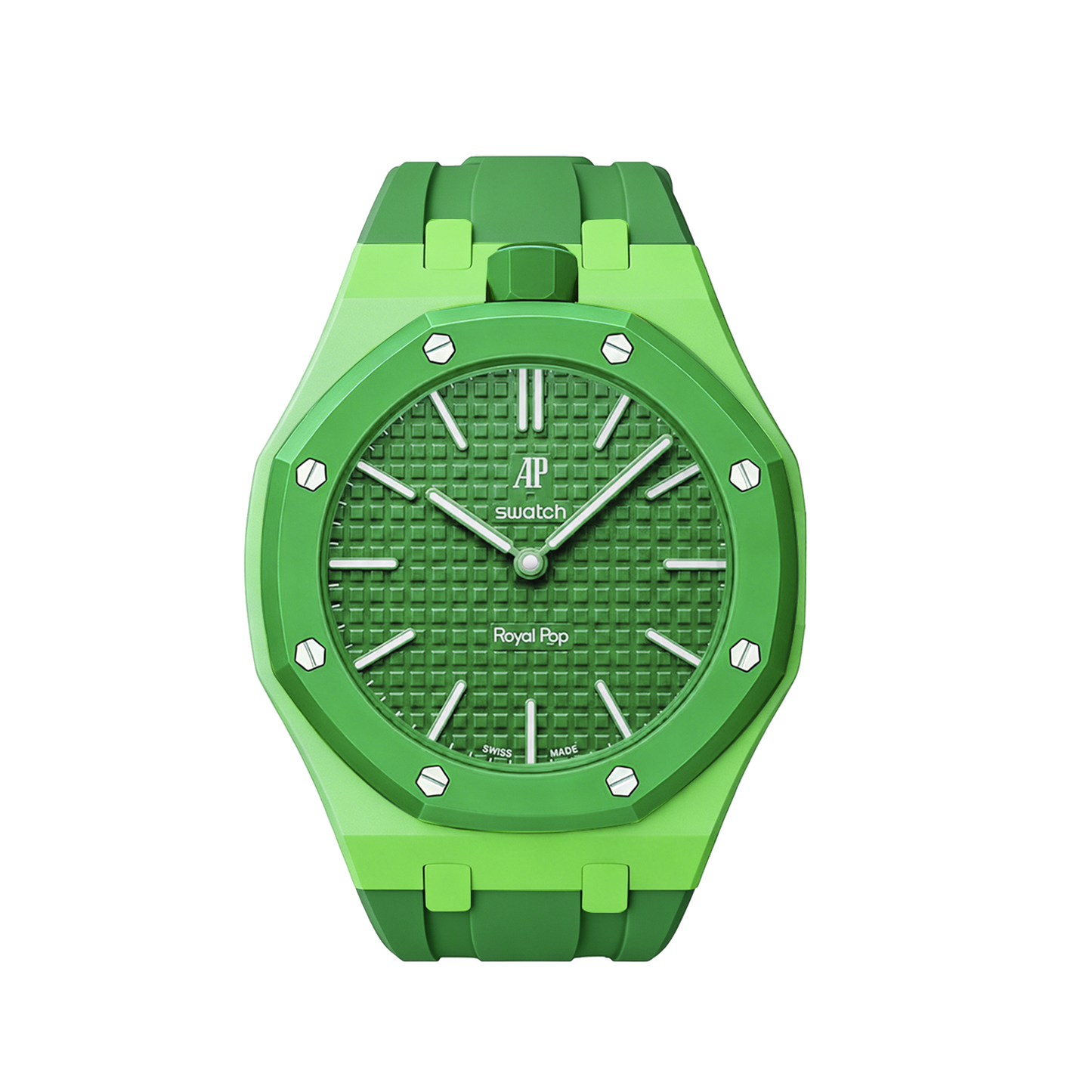 [Rosla]Royal Oak Pop Exclusive Bioceramic Case & Silicone Strap Mix Color