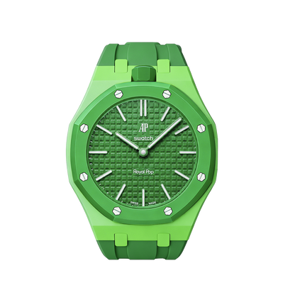 [Rosla]Royal Oak Pop Exclusive Bioceramic Case & Silicone Strap Mix Color