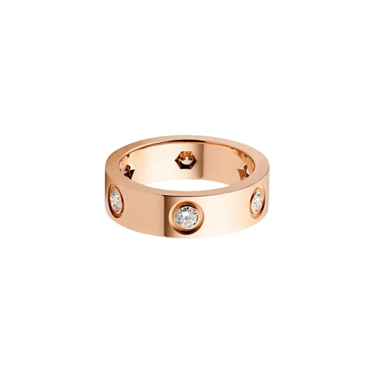 [Rosla]LOVE 5.5MM 6 DIAMOND RING