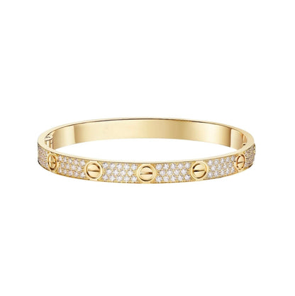 [Rosla]LOVE BRACELET 6.1MM DIAMOND-PAVED