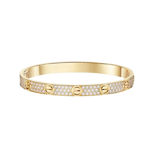 [Rosla]LOVE BRACELET 6.1MM DIAMOND-PAVED