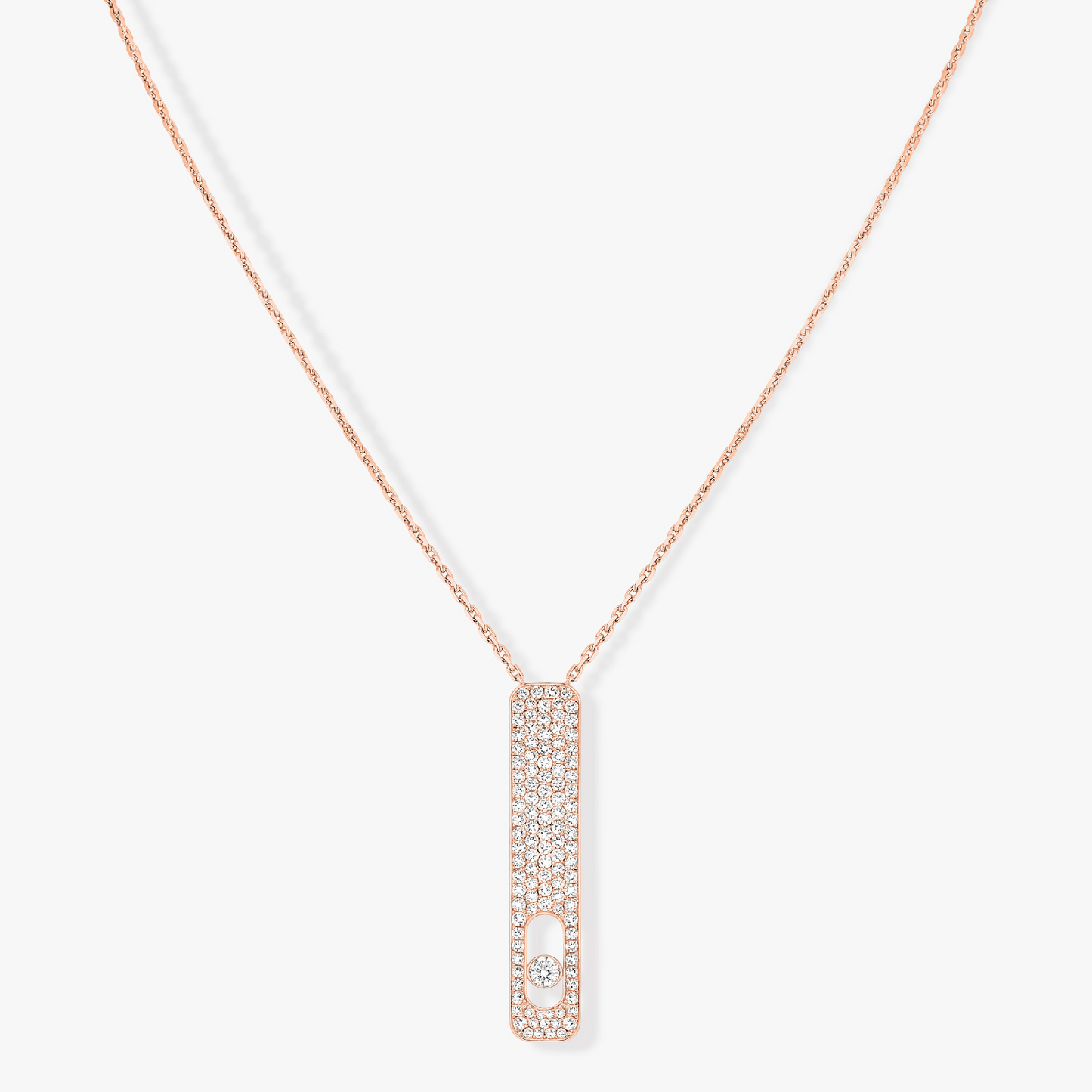[Rosla]MY FIRST DIAMOND PAVED NECKLACE