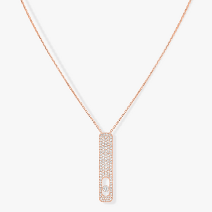 [Rosla]MY FIRST DIAMOND PAVED NECKLACE