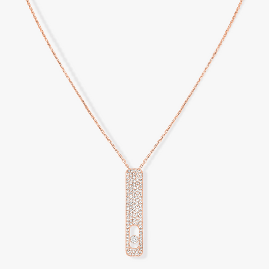 [Rosla]MY FIRST DIAMOND PAVED NECKLACE