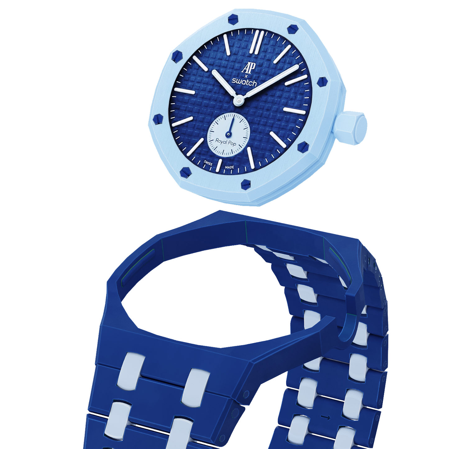 [Rosla]Royal Oak Pop Exclusive Bioceramic Case & Bioceramic Strap Mix Color