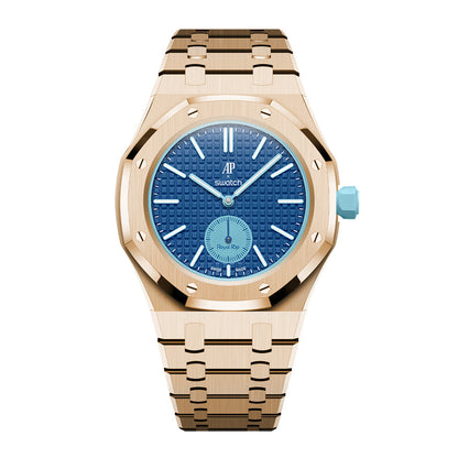 [Rosla]Royal Oak Pop Exclusive Steel Case & Strap Full‑wrap Embedded Watch Band