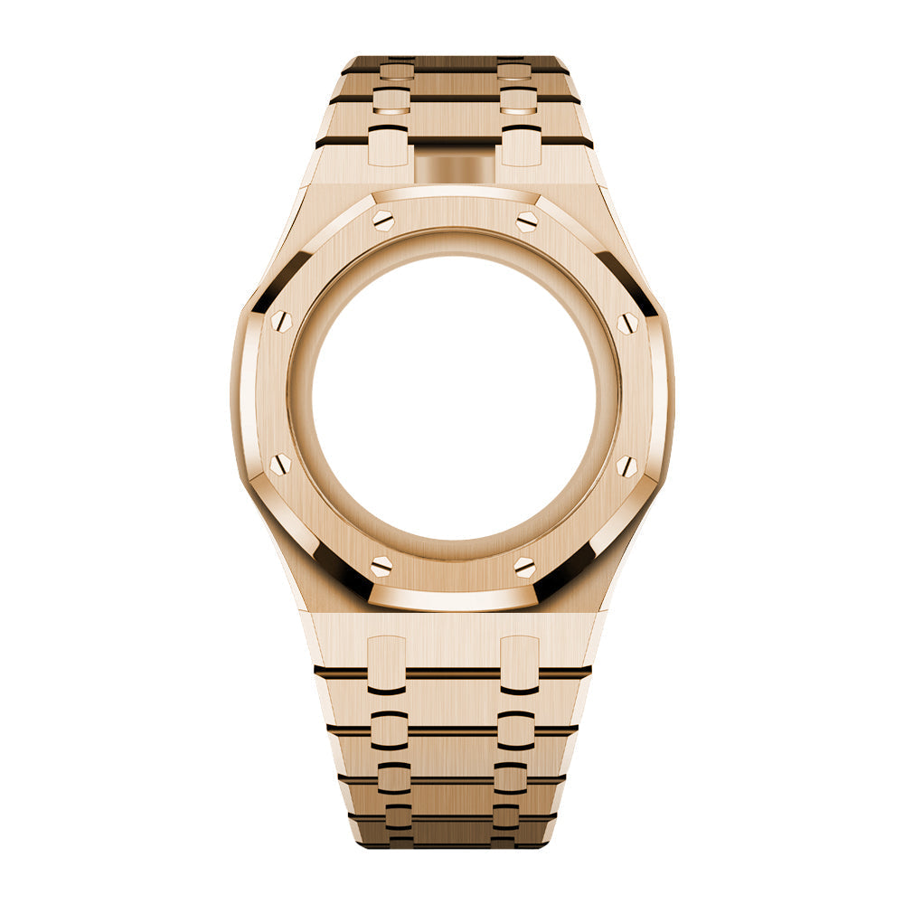 [Rosla]Royal Oak Pop Exclusive Steel Case & Strap Full‑wrap Embedded Watch Band