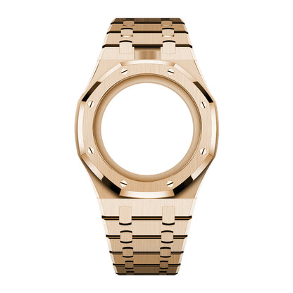 [Rosla]Royal Oak Pop Exclusive Steel Case & Strap Full‑wrap Embedded Watch Band