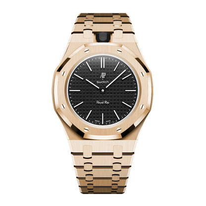 [Rosla]Royal Oak Pop Exclusive Steel Case & Strap Full‑wrap Embedded Watch Band