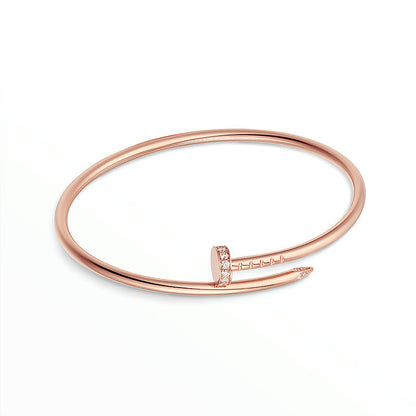 [Rosla]JUSTE BRACELET 2.5MM DIAMONDS