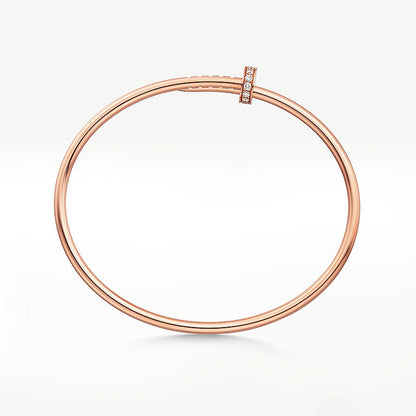 [Rosla]JUSTE BRACELET 2.5MM DIAMONDS