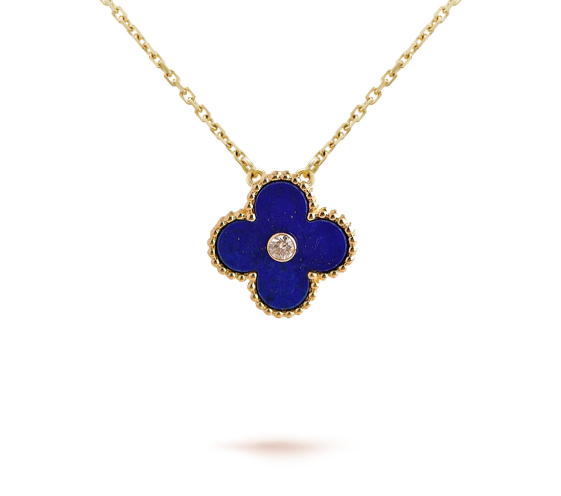[Rosla]CLOVER 15MM CHRISTMAS LIMITED EDITION SINGLE FLOWER NECKLACE