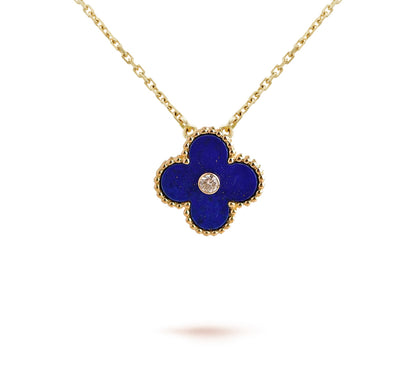 [Rosla]CLOVER 15MM CHRISTMAS LIMITED EDITION SINGLE FLOWER NECKLACE