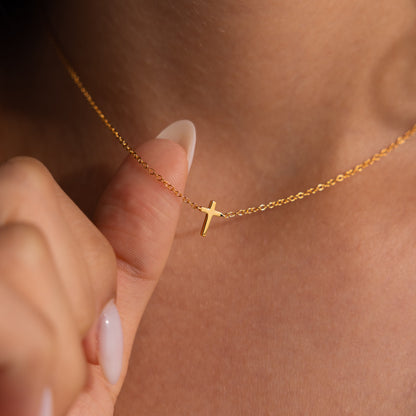 Dainty Cross Necklace