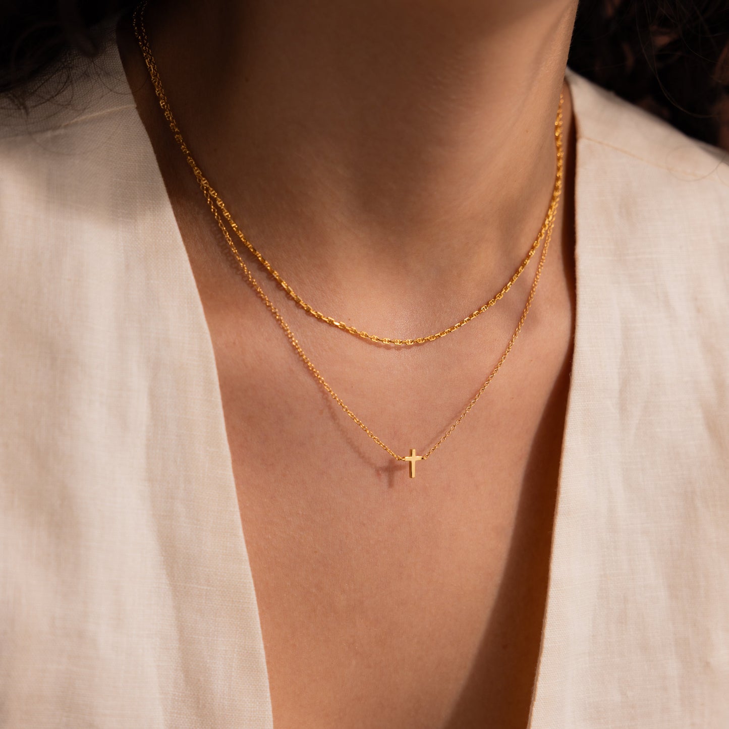 Dainty Cross Necklace