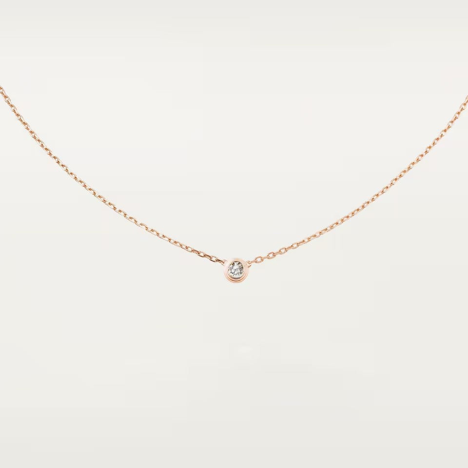 [Rosla]DAMOUR DIAMOND NECKLACE
