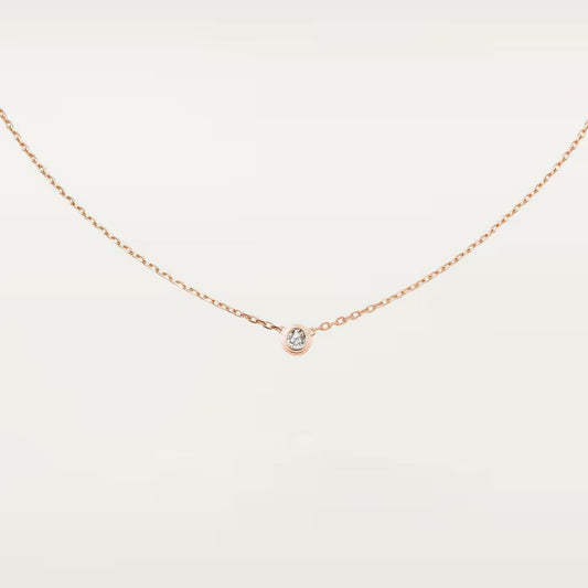 [Rosla]DAMOUR DIAMOND NECKLACE