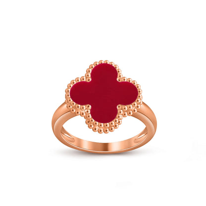 [Rosla]CLOVER RING ROSE GOLD COLLECTION