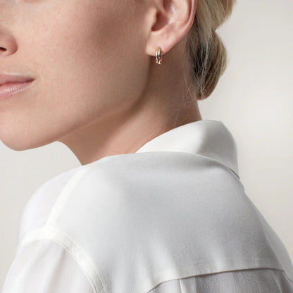 [Rosla]TRINITY ON DIAMOND MINI EARRINGS