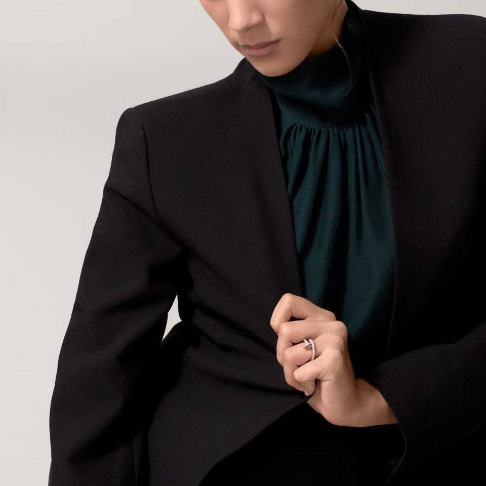[Rosla]JUSTE RING 2.6MM FULL DIAMOND