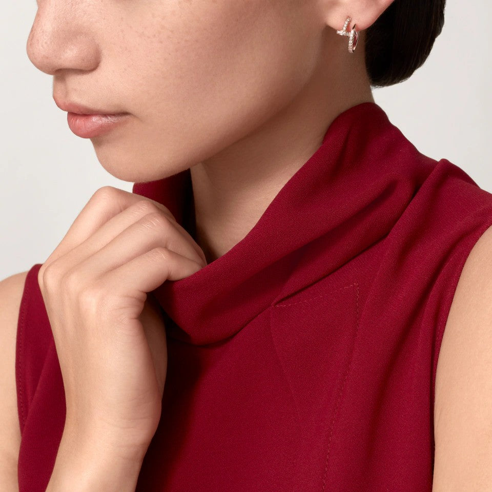 [Rosla]JUSTE FULL DIAMOND SMALL EARRINGS