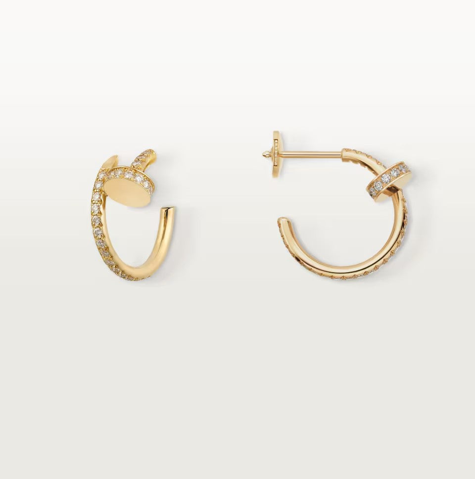 [Rosla]JUSTE FULL DIAMOND SMALL EARRINGS