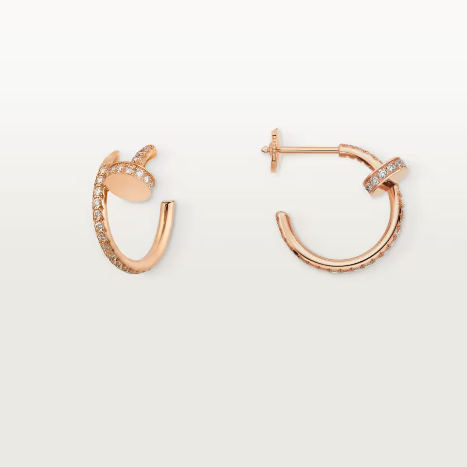 [Rosla]JUSTE FULL DIAMOND SMALL EARRINGS