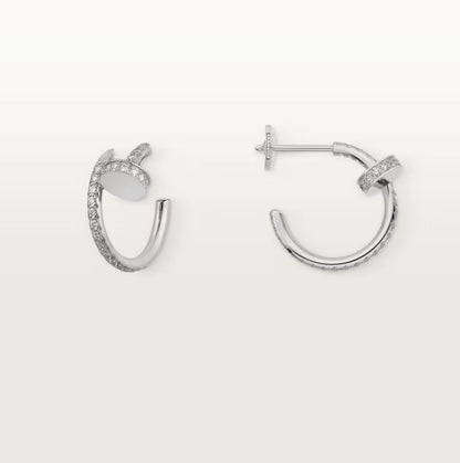 [Rosla]JUSTE FULL DIAMOND SMALL EARRINGS
