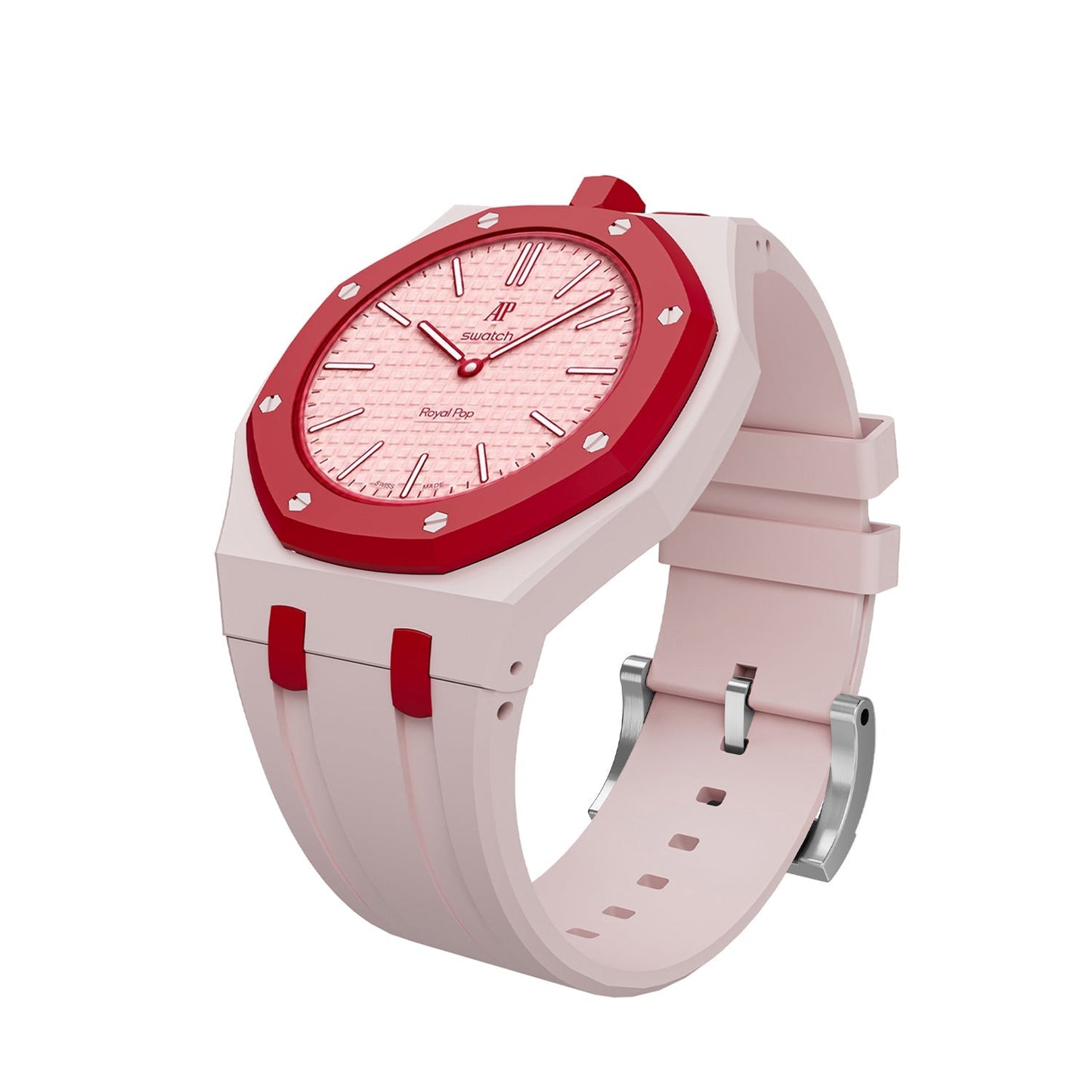 [Rosla]Royal Oak Pop Exclusive Bioceramic Case & Silicone Strap Mix Color