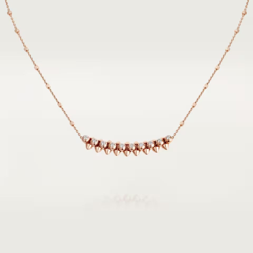 [Rosla]CLASH  MEDIUM DIAMOND NECKLACE