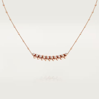 [Rosla]CLASH  MEDIUM DIAMOND NECKLACE
