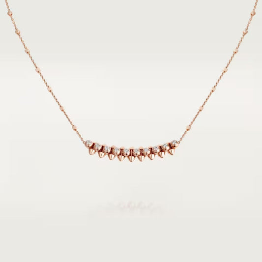 [Rosla]CLASH  MEDIUM DIAMOND NECKLACE
