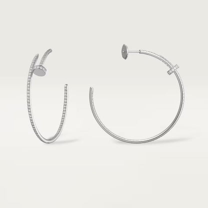 [Rosla]JUSTE FULL DIAMOND LARGE EARRINGS