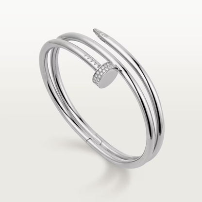 [Rosla]JUSTE BRACELET 3.5MM DOUBLE ROW DIAMOND