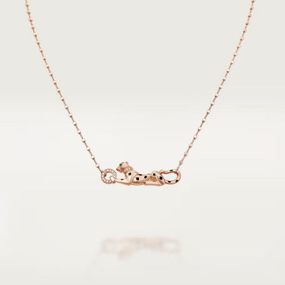 [Rosla]PANTHERE FULL DIAMOND NECKLACE