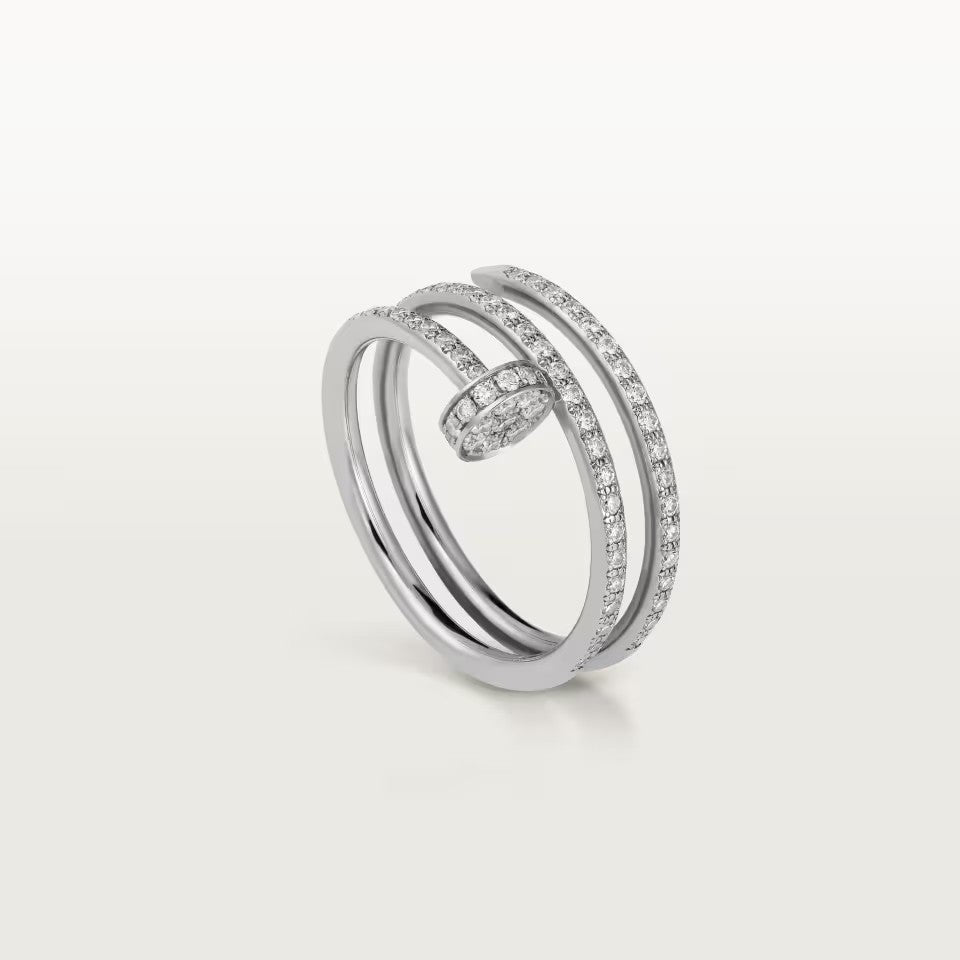 [Rosla]JUSTE RING 4.8MM FULL DIAMOND