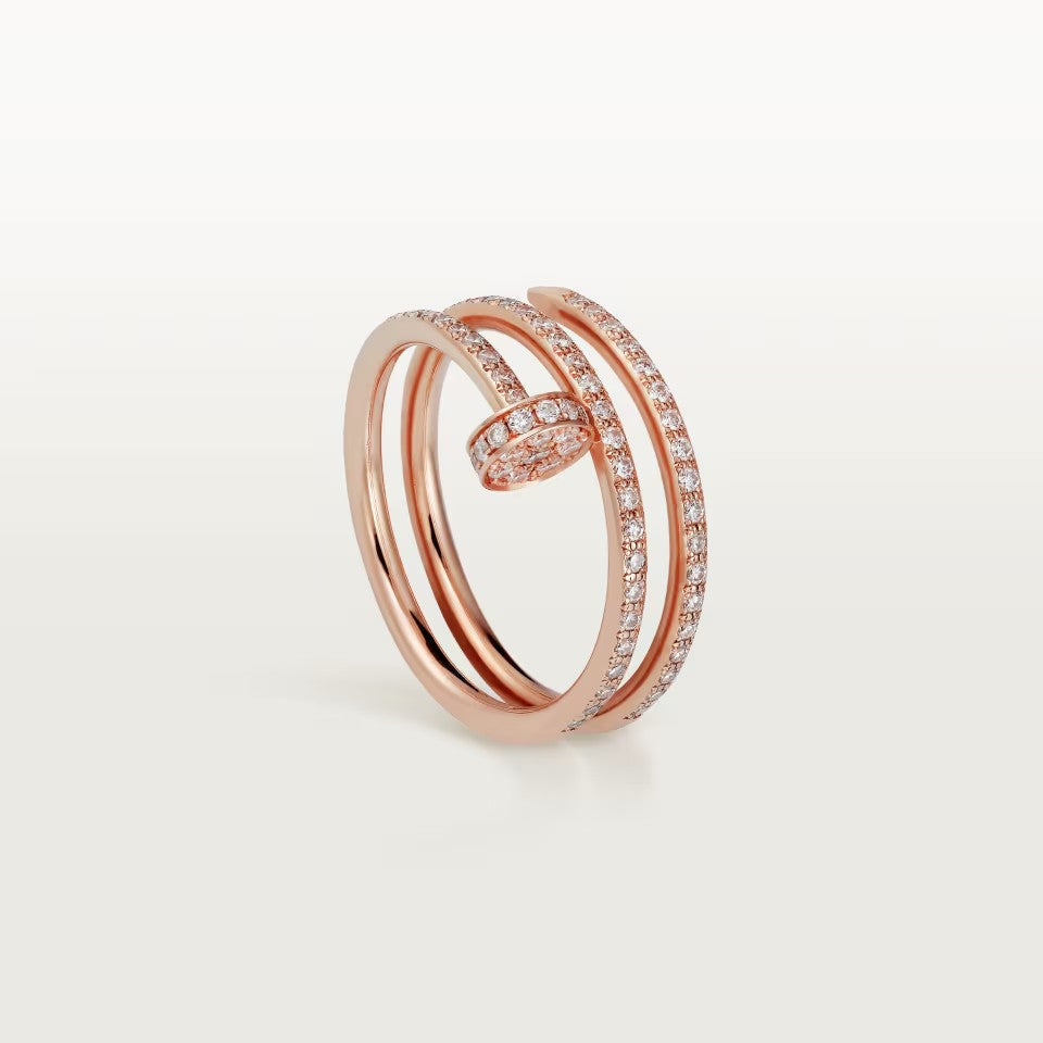 [Rosla]JUSTE RING 4.8MM FULL DIAMOND