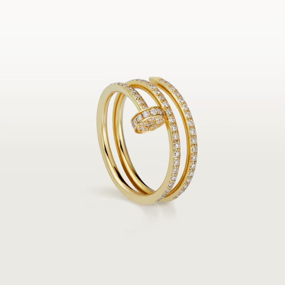 [Rosla]JUSTE RING 4.8MM FULL DIAMOND