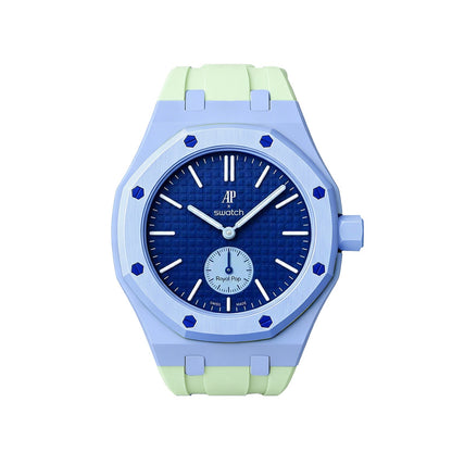 [Rosla]Royal Oak Pop Exclusive Bioceramic Case & Silicone Strap Mix Color