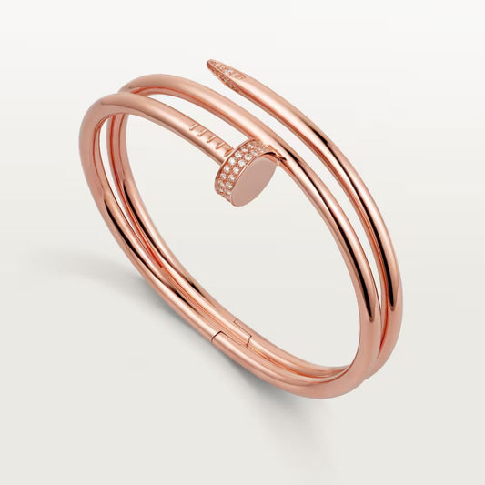 [Rosla]JUSTE BRACELET 3.5MM DOUBLE ROW DIAMOND