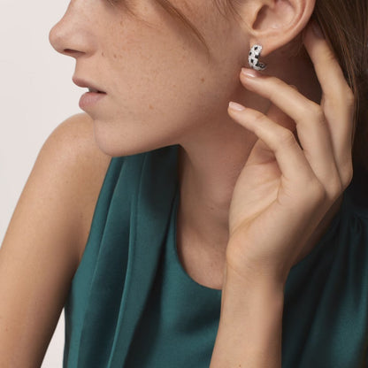 [Rosla]PANTHERE MINI FULL DIAMOND EARRINGS
