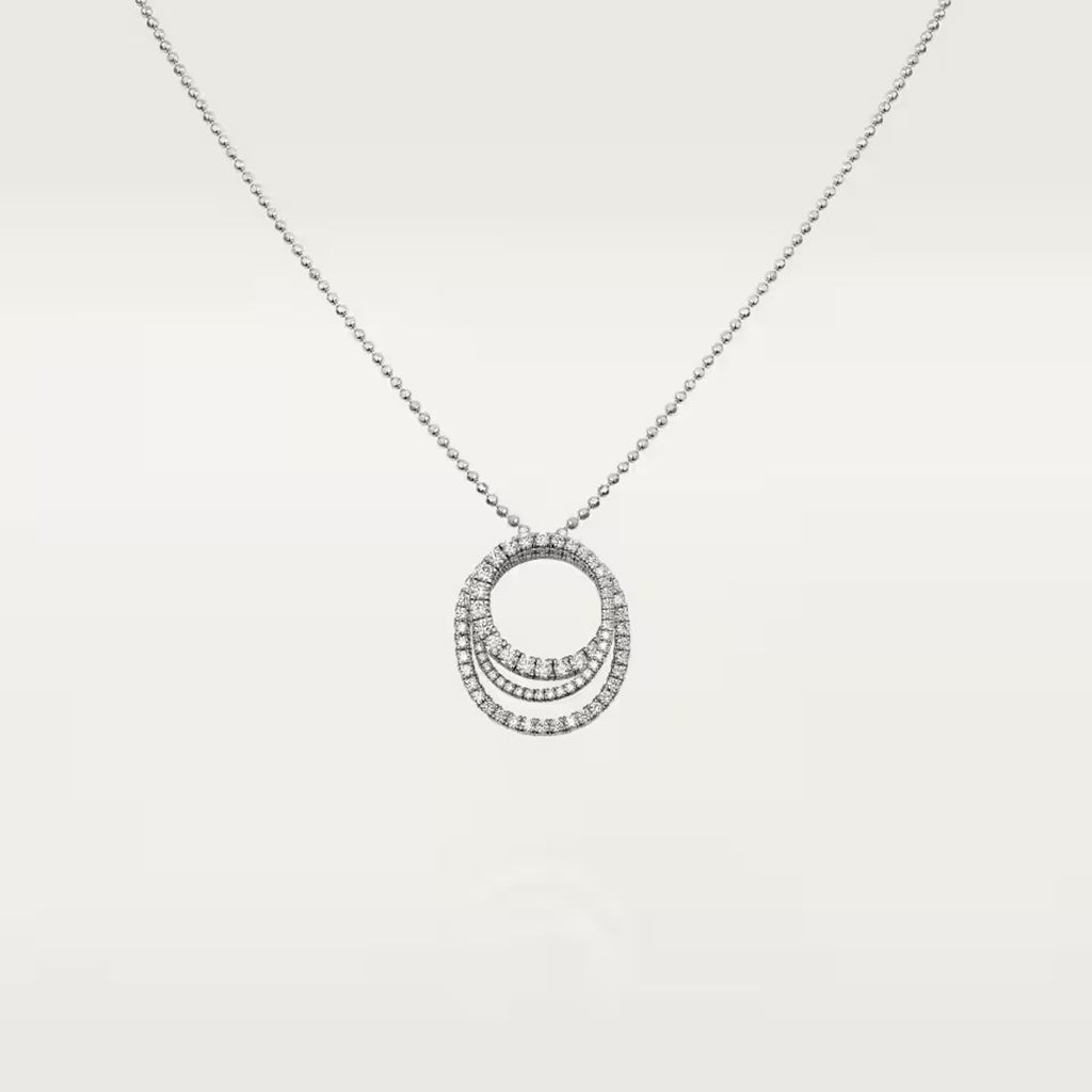 [Rosla]ETINCELLE  FULL DIAMOND NECKLACE