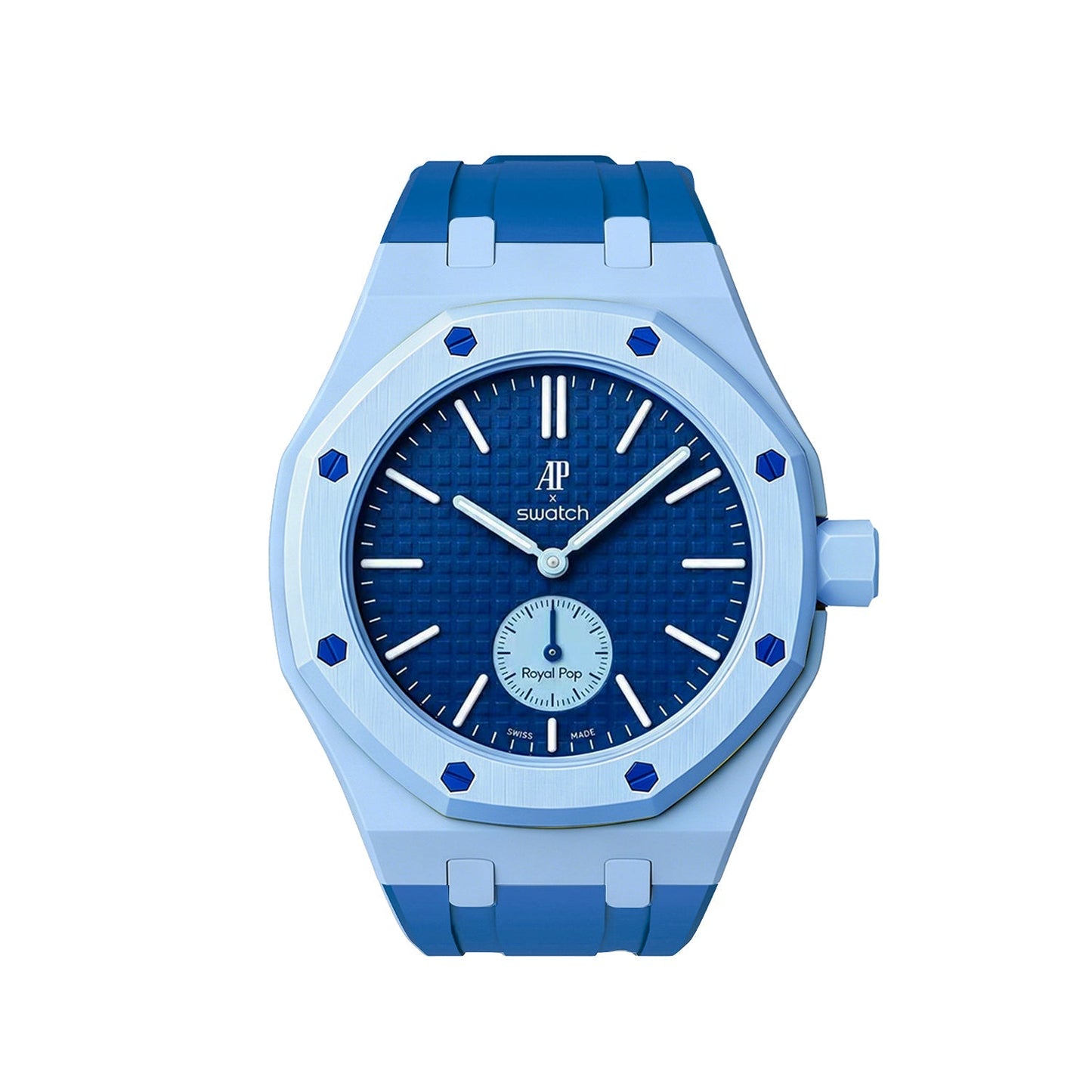 [Rosla]Royal Oak Pop Exclusive Bioceramic Case & Silicone Strap Mix Color
